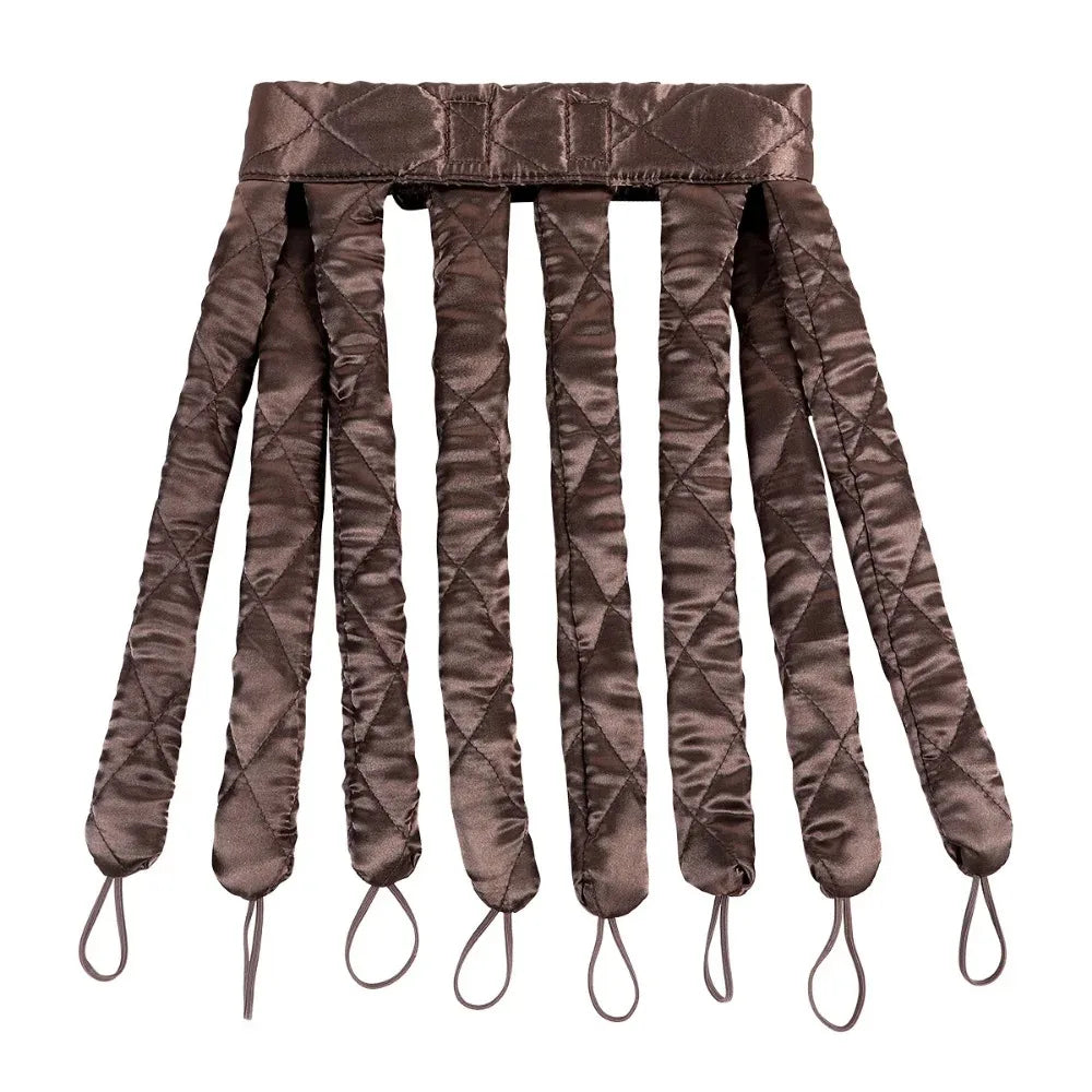 Heatless Hair Curler No Heat Hair Rollers Lazy Curling Rod Headband Silk Ribbon Curls Soft Curlers Foam Roller Curly Girl Method