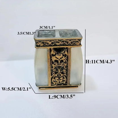 Bathroom Decoration  Accessories for Bathroom  Toothbrush Case  Bathroom Accessories Resin Shower Toilet Accessories