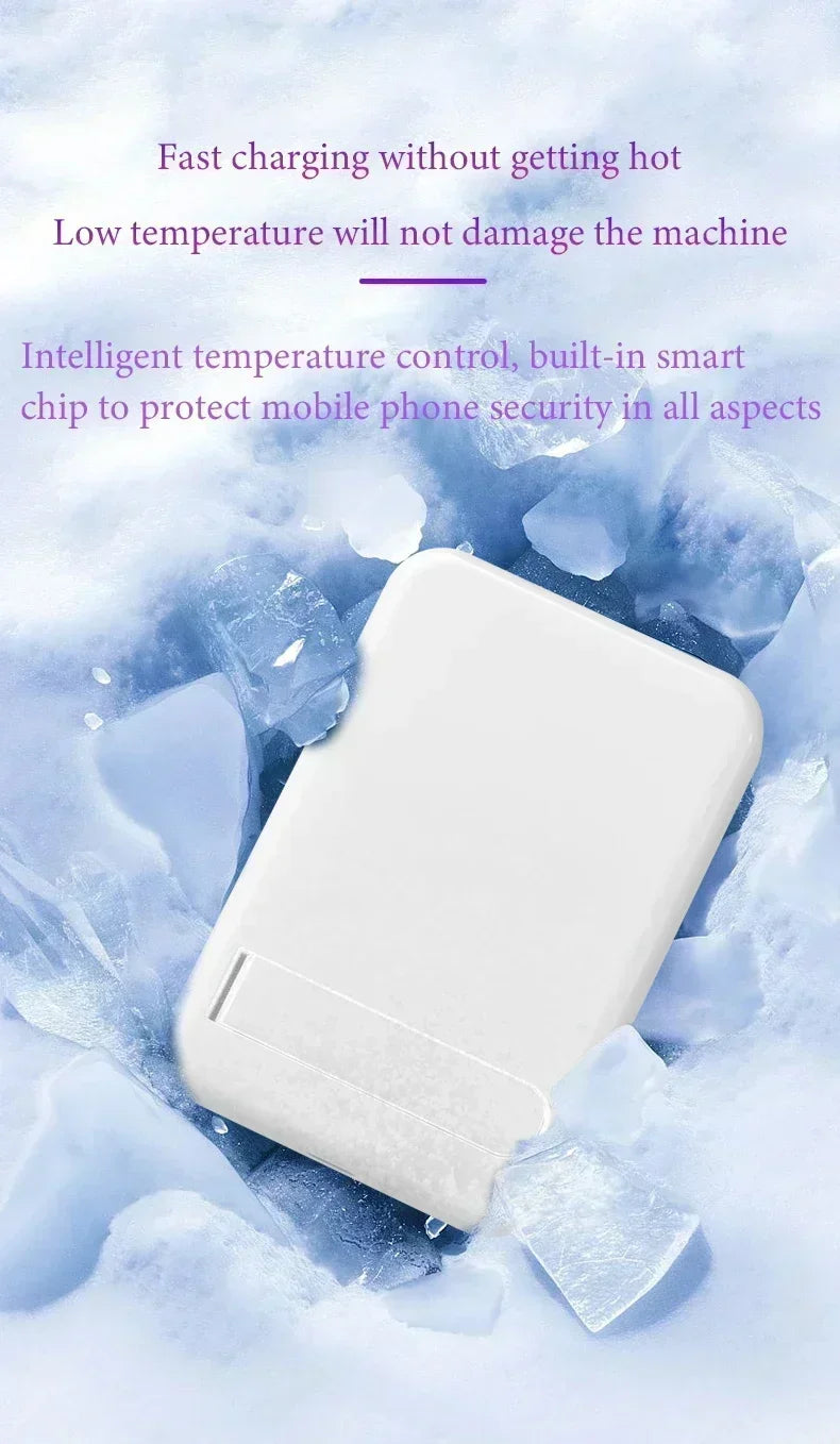 50000mAh Large Capacity Portable Magnetic Power Bank Wireless Charging Charger External Battery 20W PD Fast Charging for iPhone