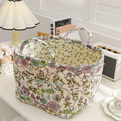 Large Capacity Fabric Storage Baskets Laundry Baskets with Easy Carry Handles Laundry Hampers