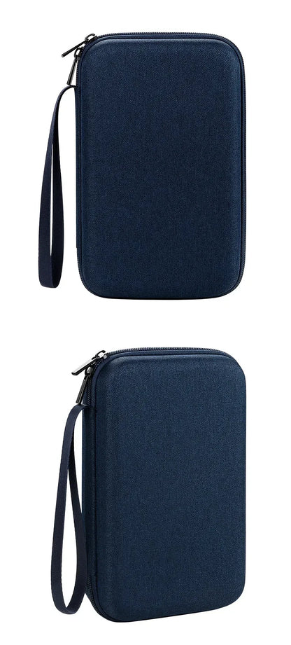 Large Capacity Travel Electronics Accessories Organizer Tablet Hard Disk Cable Portable Storage Bag EVA Airbag Travel Bags