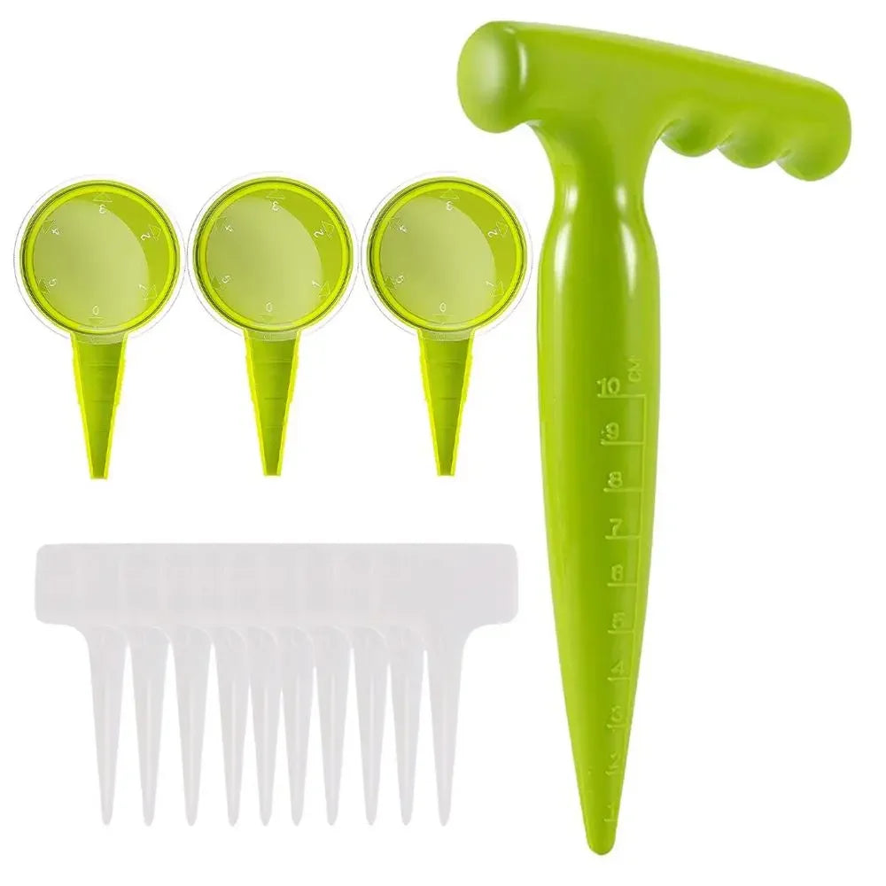 Garden Seeder Set Gardening Sower Household Manual  Multifunction Adjustable Gardening Tools Plant Seeding Dispenser Accessories