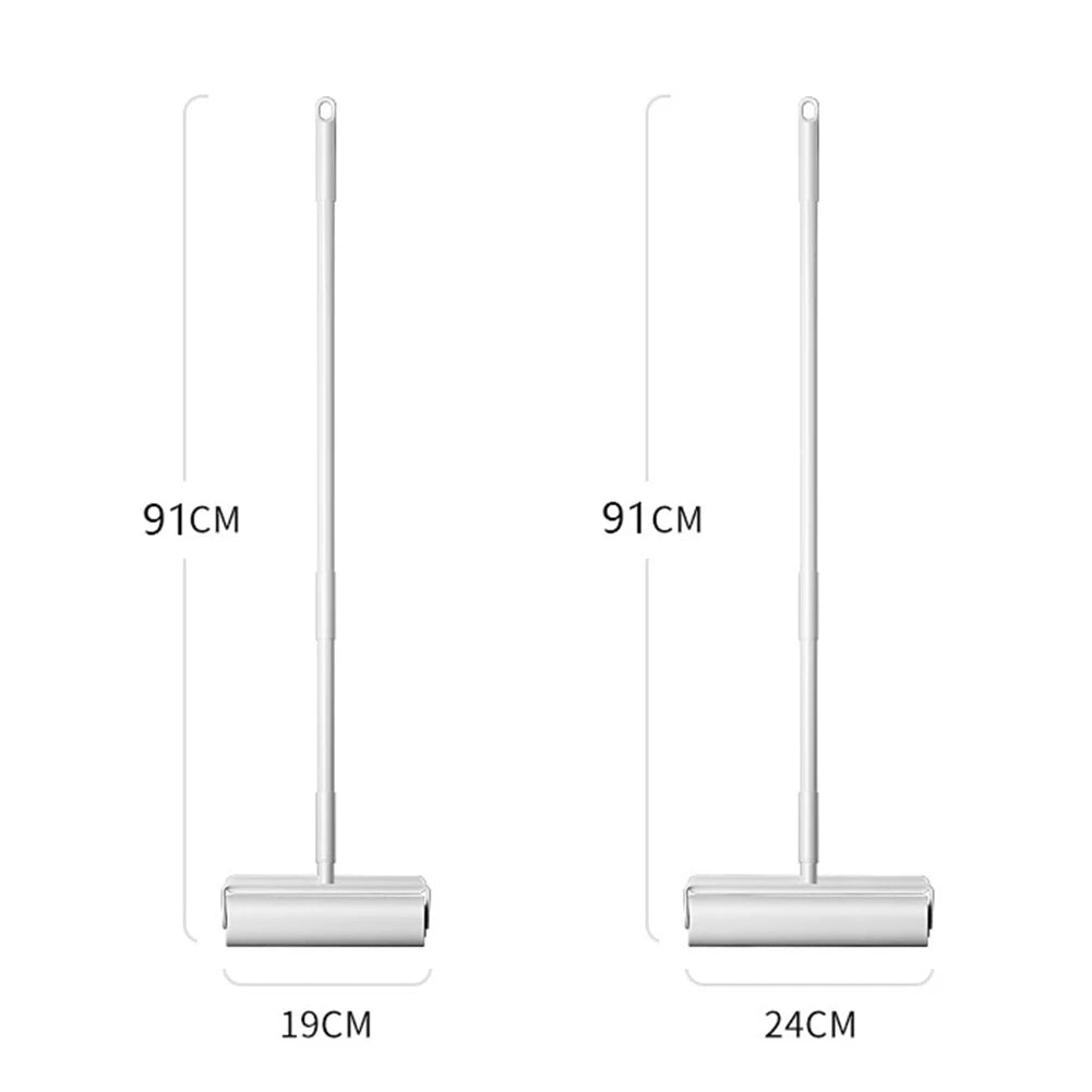 Clothes Bed Lint Remover Tool Large Cleaning Lint Roller With Long Handle For Car Seats Removes lint From Clothes