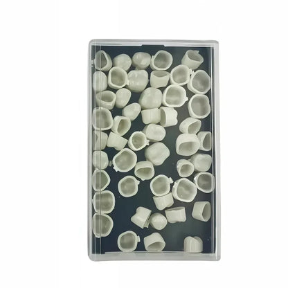 Tools 50 Pcs/Box Teeth Veneers Dentistry Tooth Whitening Dental Temporary Crown Kit Anterior Front Molar Posterior