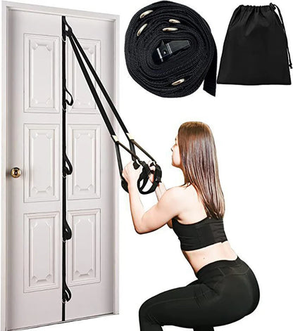 Upgrade Door Anchor Strap for Resistance Bands Exercises Anchor Gym Attachment for Home Fitness Portable Door Band Resistance