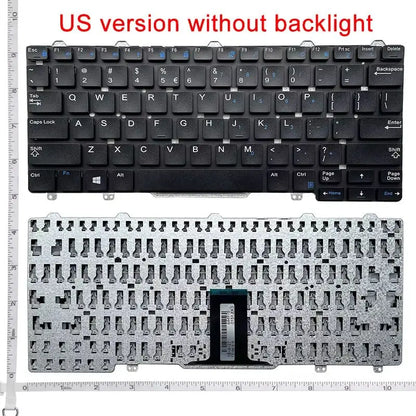 US/LA/BR/RU laptop keyboard For DELL Latitude E5270 E7250 3150 3160 3165 12-5000 5280 7350 5290 5250 7280 7380 E5250 E7270