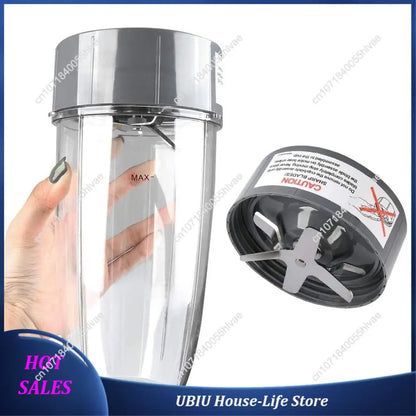 Blender 24OZ Cup And Extractor Blade Blender Accessories Spare Parts Kit Compatible For Nutribullet Pro 600W/900W Series-Best Se
