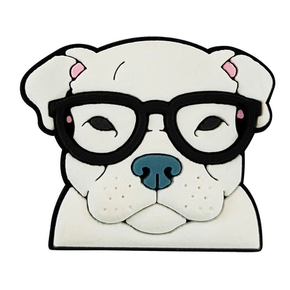 Animals Cute Dog Shoe Charms for Crocs Accessories Decoration Pin Bracelet Wristband DIY Kids Women Gifts