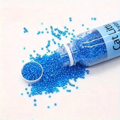 Fresh Scent Cat Litter Deodorizer Beads - Natural Plant-Based Odor Eliminator For Clean & Fragrant Pet Environments