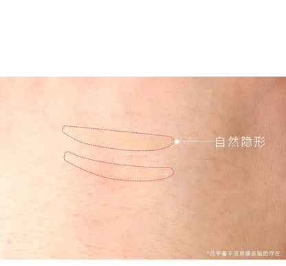 600Pcs Eyelid Tape Sticker Invisible Natural Self-adhesive Double Fold Eyelid Lace Paste Self Adhesive Clear Beige Makeup Tool