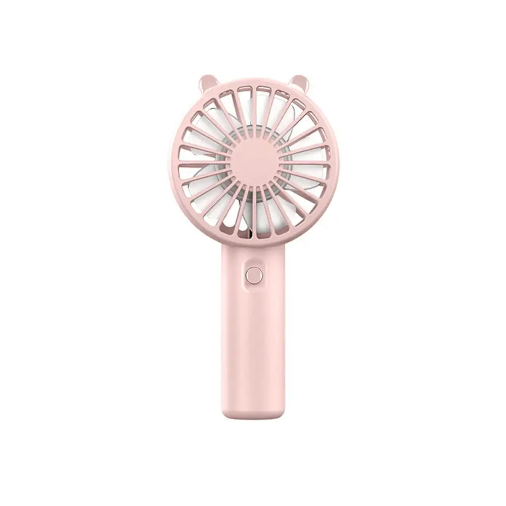 Portable Handheld Fan Small Cooling Fan USB Rechargeable Eyelash Eyelash Mute Cooler Handheld Fan Mini USB Rechargeable Desk