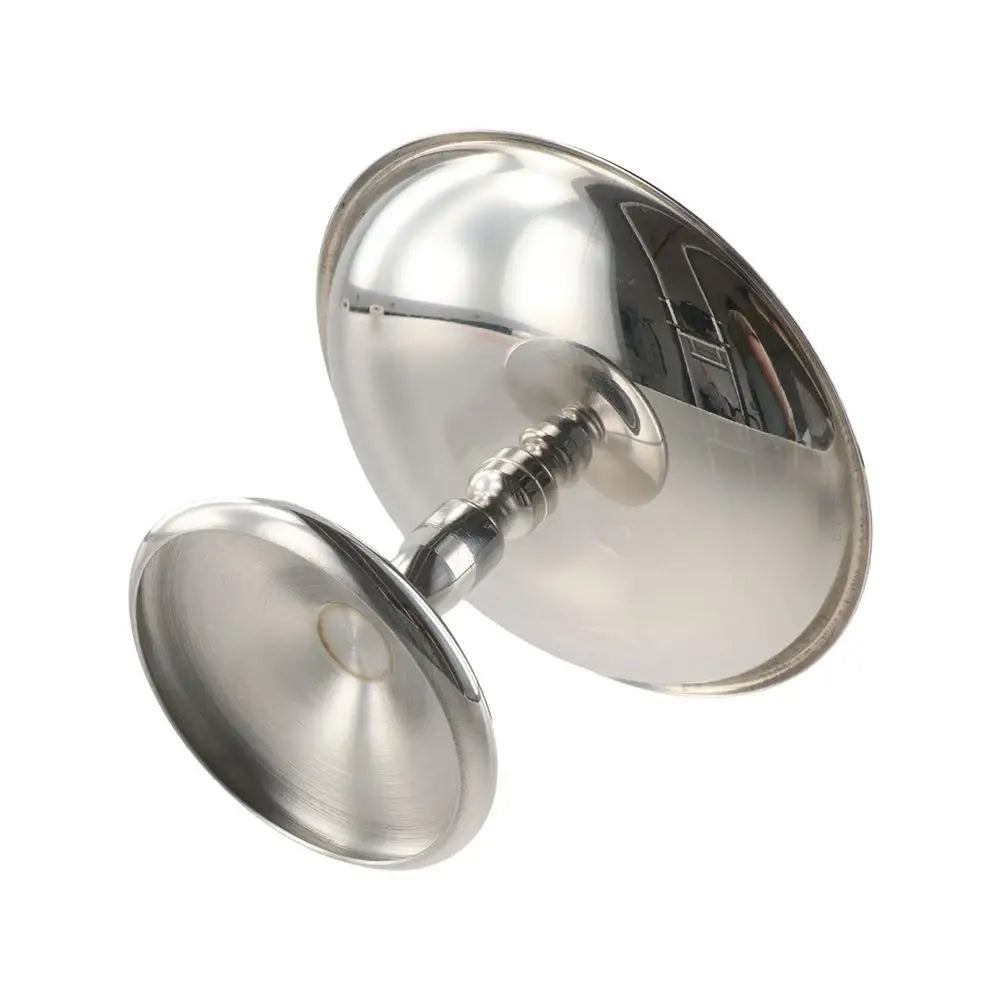Containerss Stainless Steel Ice Cream Cup Multi-Function Silver Snacks Storage Cup Fashion Tall Fruit Bowl Party Bar