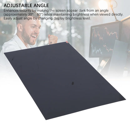 Blue Light Blocking Screen Protector Computer Screen Protector Film Flexible Installation Eye Caring 32 Inch 16:9 for Airports