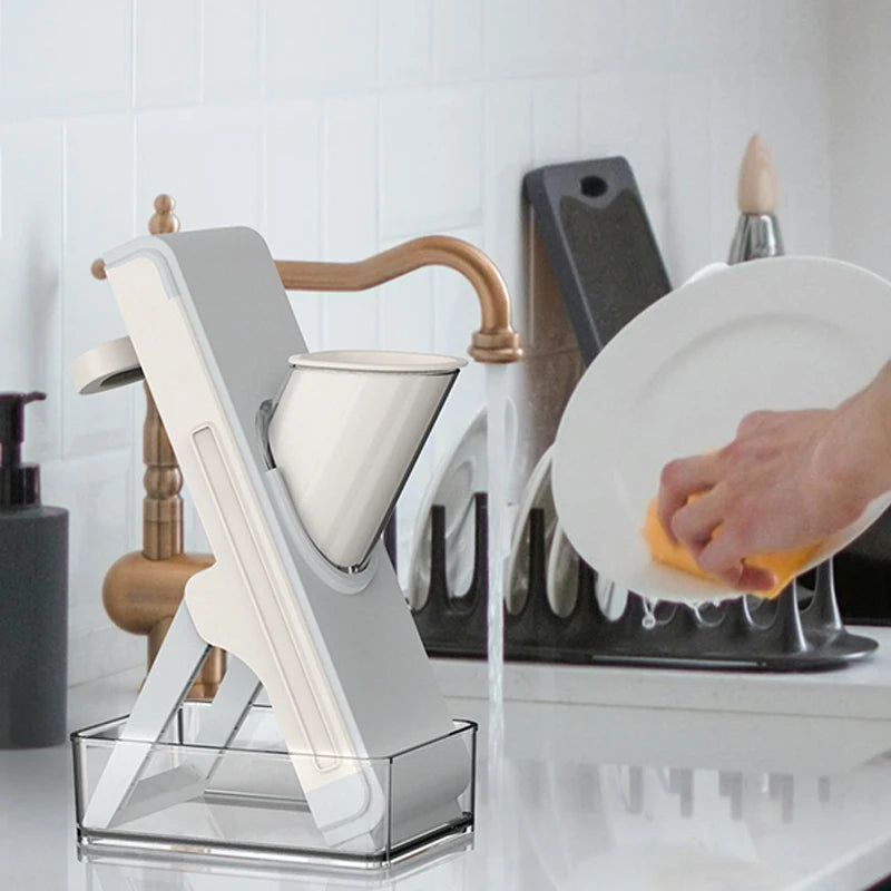 Multifunction Vegetable Slicer Safe Mandoline Slicer For Kitchen Potato Onion Garlic Cucumber Slicer Food Chopper Kitchen Tool