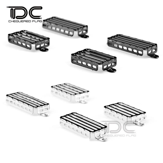 for WPL D12 Truck 3D Metal Lamp Cover Headlight Front & Rear Light Guard 1/10 RC Trailer Remote Control Car Spare Part Upgrade