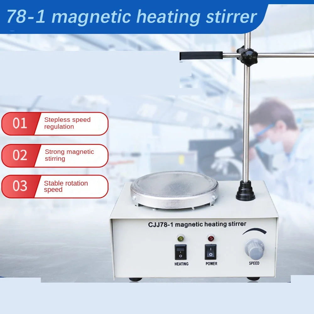 110/220V 78-1 Magnetic Heating Stirrer, Variable Speed Magnetic Stirrer For Laboratory Use