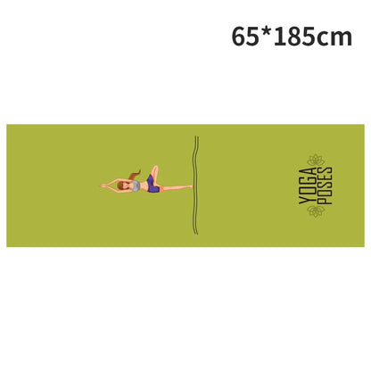Portable anti-slip Printing Yoga Mat Spread Towels Absorb Sweat Fitness Yoga Towel Yoga Mat Yoga Towel Cooling Towel Ice Towel