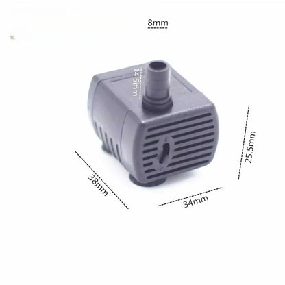 Water Pump Drinking Fountain Pet Cat Anti-dry Burning Motor Replacement Cat Flower Drinking Bowl Water Dispenser Pet Supplies