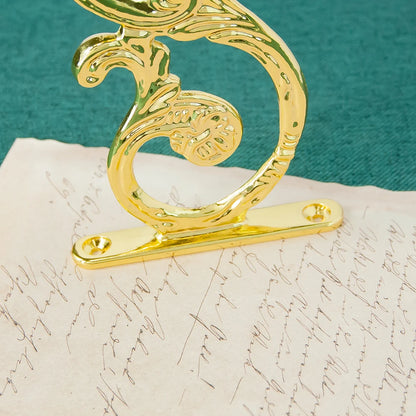 HT Chalice Orthodox Church Supplies Gold Engraved And Embossed Church Wall Hook Incense Burner Hook Set