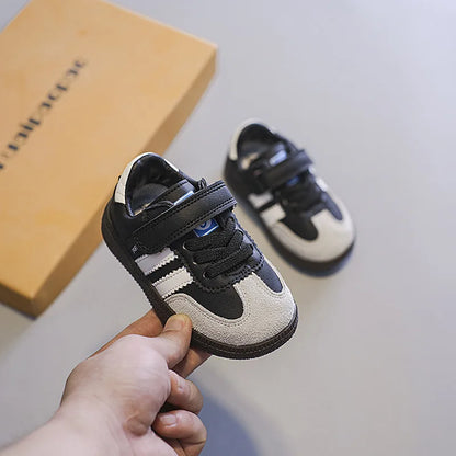 Boys And Girls Canvas Shoes Children's School Performance Shoes Babys Children Biscuit Bottom Breathable Kids Fashion Shoes