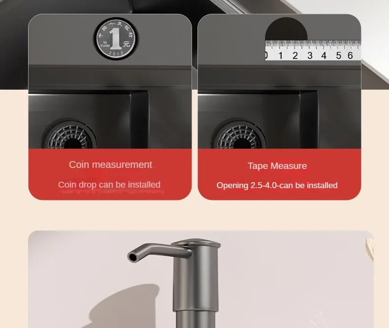 Kitchen Sink Soap Dispenser Detergent Soap Extender Detergent Presser for Detergent and Hand Soap Kitchen Accessories