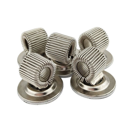 Portable Stationery Office Supplies Notebooks Metal Spring With Pocket Clip Pen Holders Single/Double/Triple