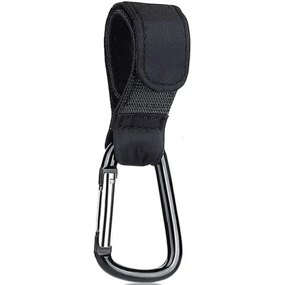 1-10pcs Stroller Hooks Adhesive Clasp Loop Buckle Clips Carabiner Cart Organizer Diaper Bag Shopping Pram Hook Buckles Hanger