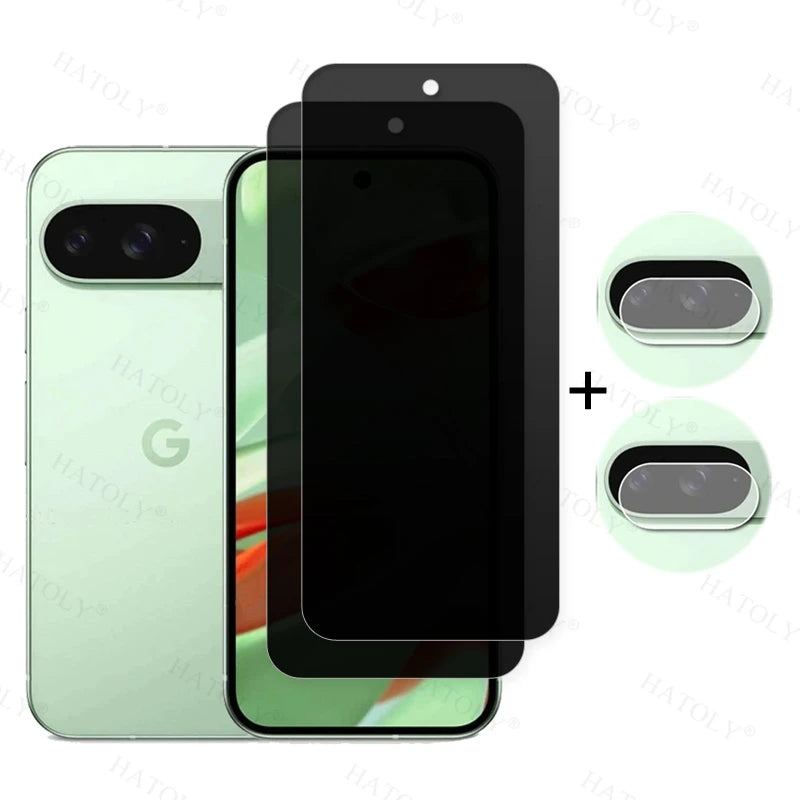 Privacy Screen Protector For Google Pixel 9 Privacy Screen Protector For Google Pixel 9 Pro XL Glass For Google Pixel 9 Glass