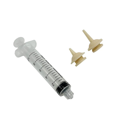 Newborn Pet Feeding Nipple Dog Cat Feeding Pacifier Hamster Rabbits Kittens Puppies Feeding Bottle Syringe with Silicone Nipple