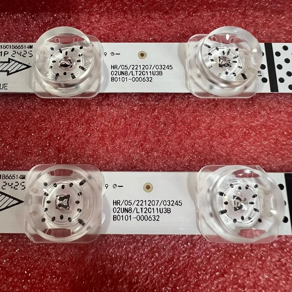 LED Strip(2)18LED For TCL B0101-000582 65S455 65S41 65S451 65S453 65S450F 65v6e 65v6ea 65p63 65S11 65RP630K TCL65LB20_3030F2.4D