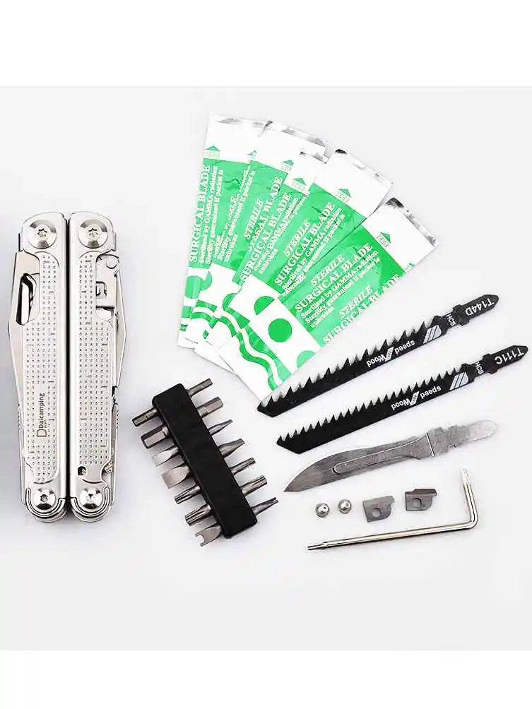 Daicamping DL301 Multitools Multifunctional Tools Multi-tool Folding Knives Clamp Cutters EDC Multifunctional Manual Plier