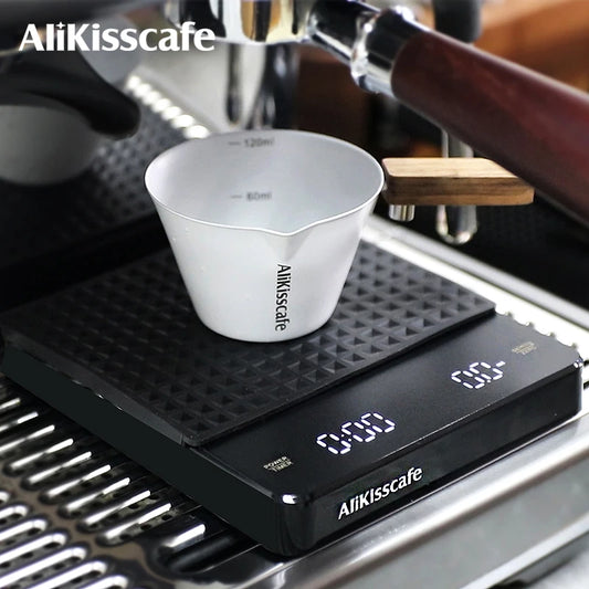 Espresso Scale With Timer Digital Usb 3kg Electronic With Pad High Precision Portable Barista Tools Home Coffee Accessories