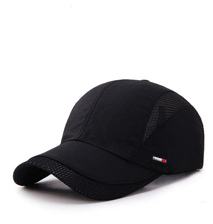 Summer Outdoor Sports Quick-Drying Mesh Baseball Cap Yuda Men Cap Simple Solid Color Hat
