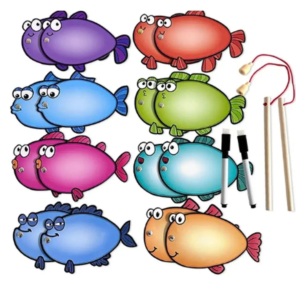 DIY Educational Learning Game Dry Erasable Cards for Kindergarten Montessori Toys Early Childhood Teaching Aids