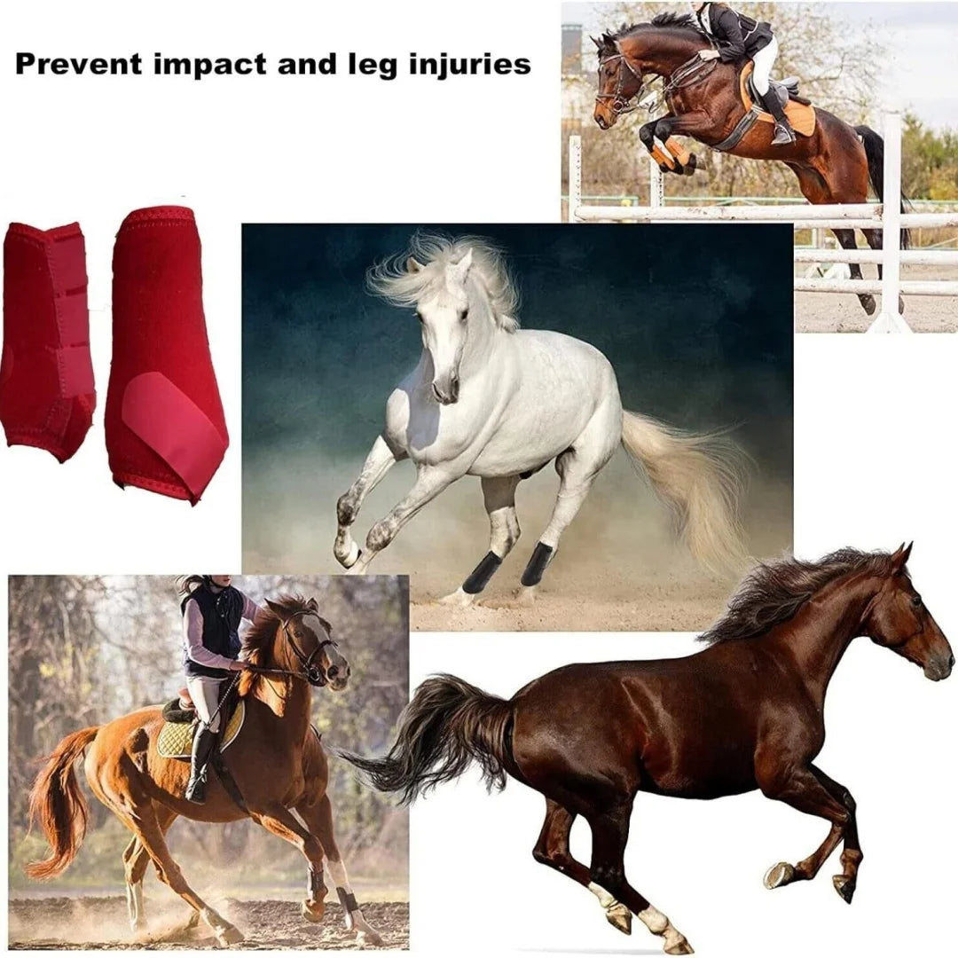 Horse leg guards, anti-collision diving materials, horse leggings, professional horse racing equipment, horse guards, front and