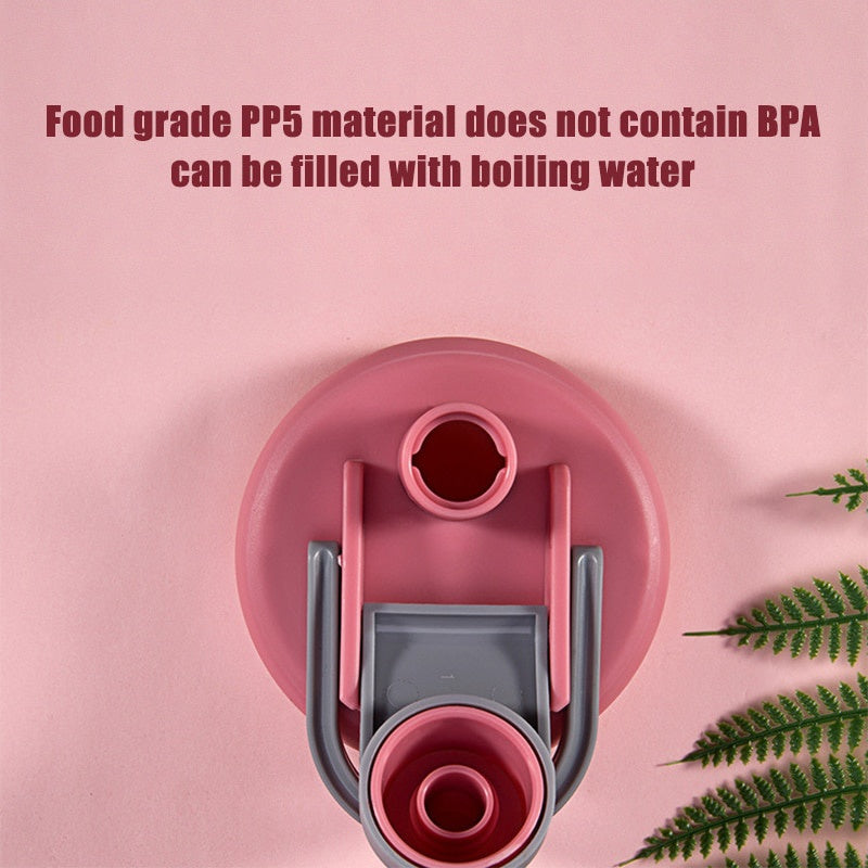 600ml Frosted Shake Cup Milkshake Sports Bottle Outdoor Fitness Water Blender Bottle Protein Powder Portable Gym Training Drink