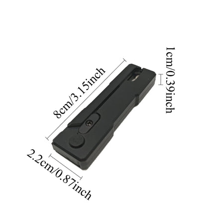 Outdoor Camping Portable Foldable Multi Tool Set with Keychain Pendant for Hiking Survival Gear Accessories