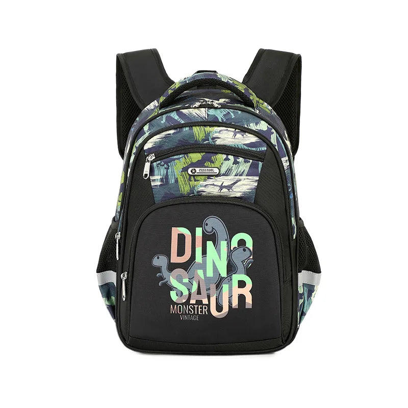 School Bags for Kids Backpack for Boys Elementary Kindergarten Preschool School Bag 14 inch Multifunctional Cute Large Capacity