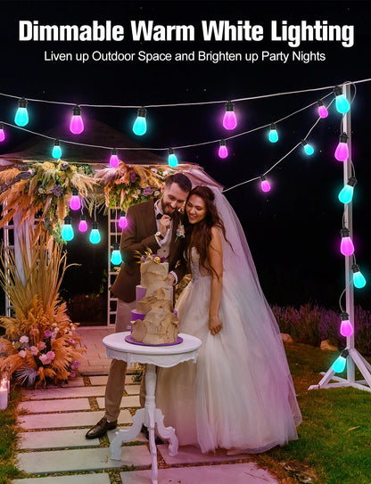 Smart WIFI S14 LED Bulb String Light USB 5V Fairy Lights Room Outdoor Garden Camping Party Decoration Festoon LED Garland Lamp