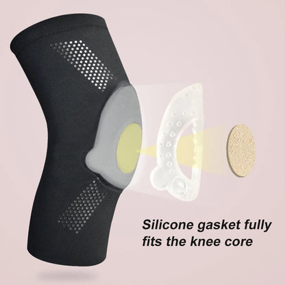 1 Pair Sports Ultra-thin Knee Pads Volleyball Extreme Sports Kneepad Brace Elbow Support Dancing Yoga Elastic Gym Knee Protector