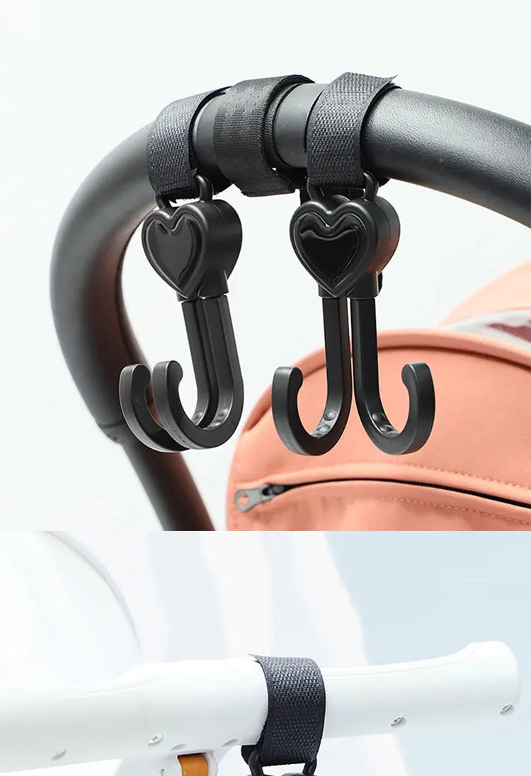2PCS Stroller Hook Multi Purpose Baby Stroller Hook Multi Purpose Shopping For babyzen yoyo Pram Hook Baby Stroller Accessories