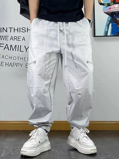 Jogger Pants Men Clothing American Style Autumn Male Clothes Mens Trousers Cargo Pants Man Men's Sweatshirt Tracksuit Big Size