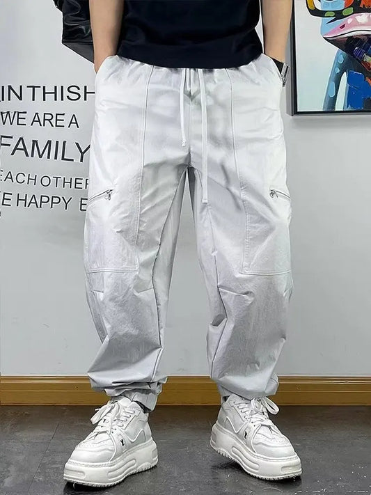 Jogger Pants Men Clothing American Style Autumn Male Clothes Mens Trousers Cargo Pants Man Men's Sweatshirt Tracksuit Big Size