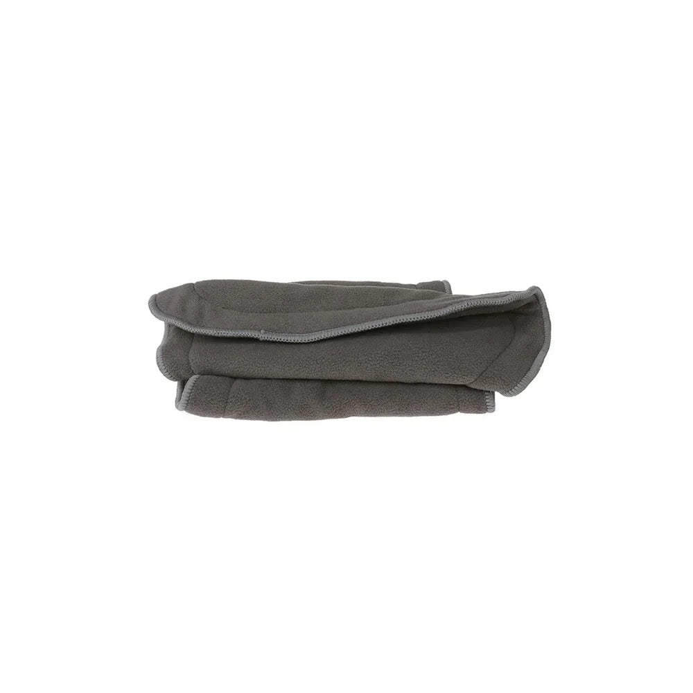 Washable Adult Diaper 4 Layers Bamboo Charcoal Cloth Nappy Liner Super Absorbent Reusable Incontinence Adult Diaper Insert Pad