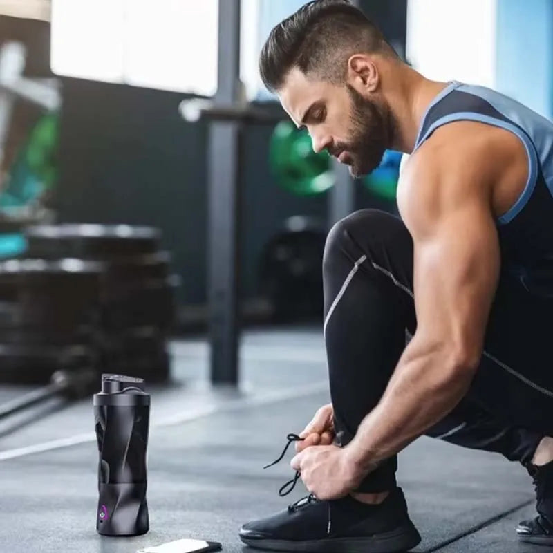 Electric Juicer Cup Sport Bottle 6 Blades Blender Milkshake Portable Fruit Tool Mini Fresh Juice Blender