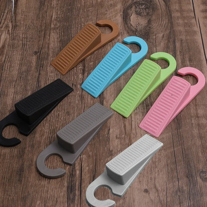 Door Stopper Floor Slanted Wedge Floor Stackable Stops Indoor Door Stopper Duty Rubber Floor Stop Prevents Doors From Closing