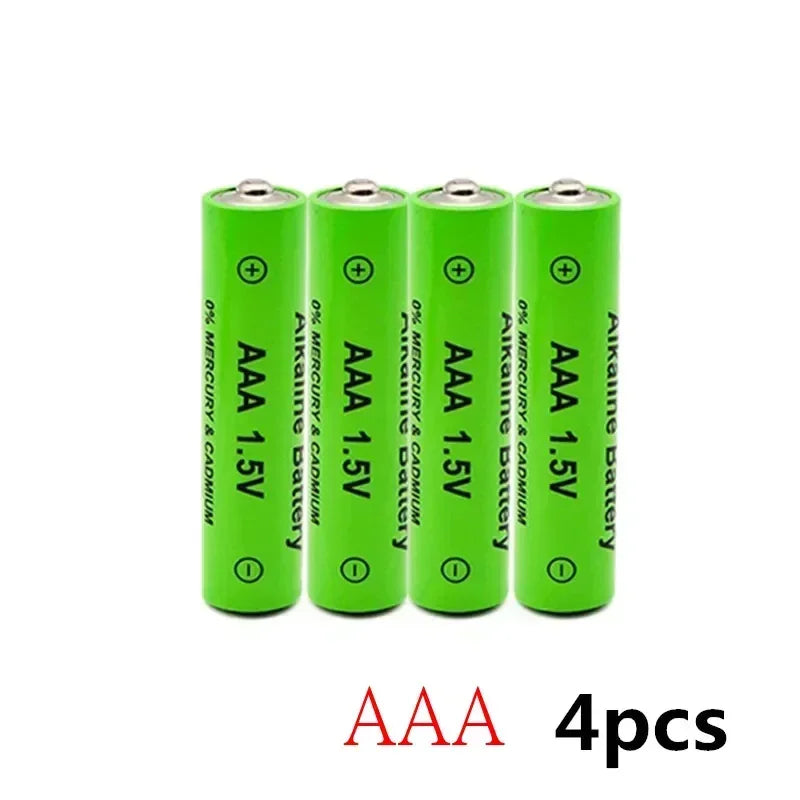 AAA Rechargeable Battery 3000mAh 1 5V New Alcalinas Battery USB Charger Included