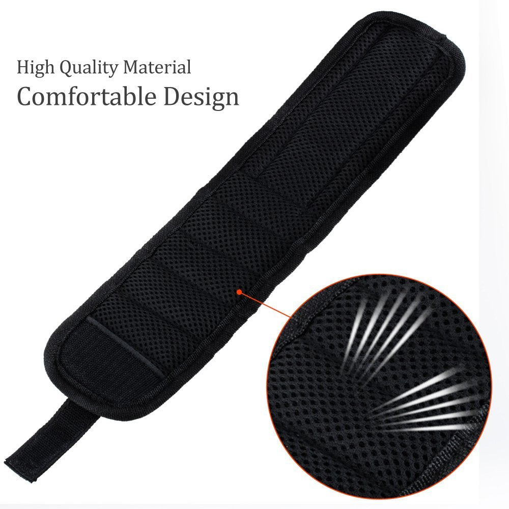 Magnetic Wristband Magnet Arm Band 10 Strong Neodymium Magnets Embedded Throughout Wristband For Holding Screws, Bits, And More