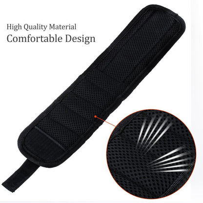 Magnetic Wristband Magnet Arm Band 10 Strong Neodymium Magnets Embedded Throughout Wristband For Holding Screws, Bits, And More