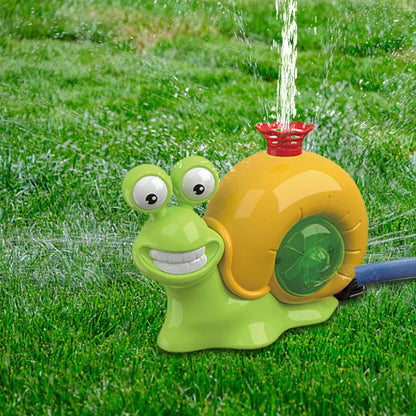 Cartoon Snail Water Sprinkler Summer Garden Lawns Water Toys Spray Water Toys for Boys Girls Summer Backyard Lawn Pool Party Fun